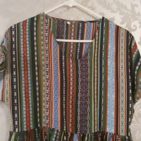 Shein Midi Boho Dress L - Picture 2 of 4